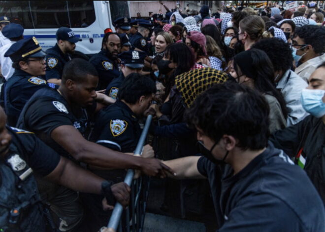 NYPD and Campus Security Attack Pro-Palestine Protesters Inside Columbia University’s Library As Students Rally Outside